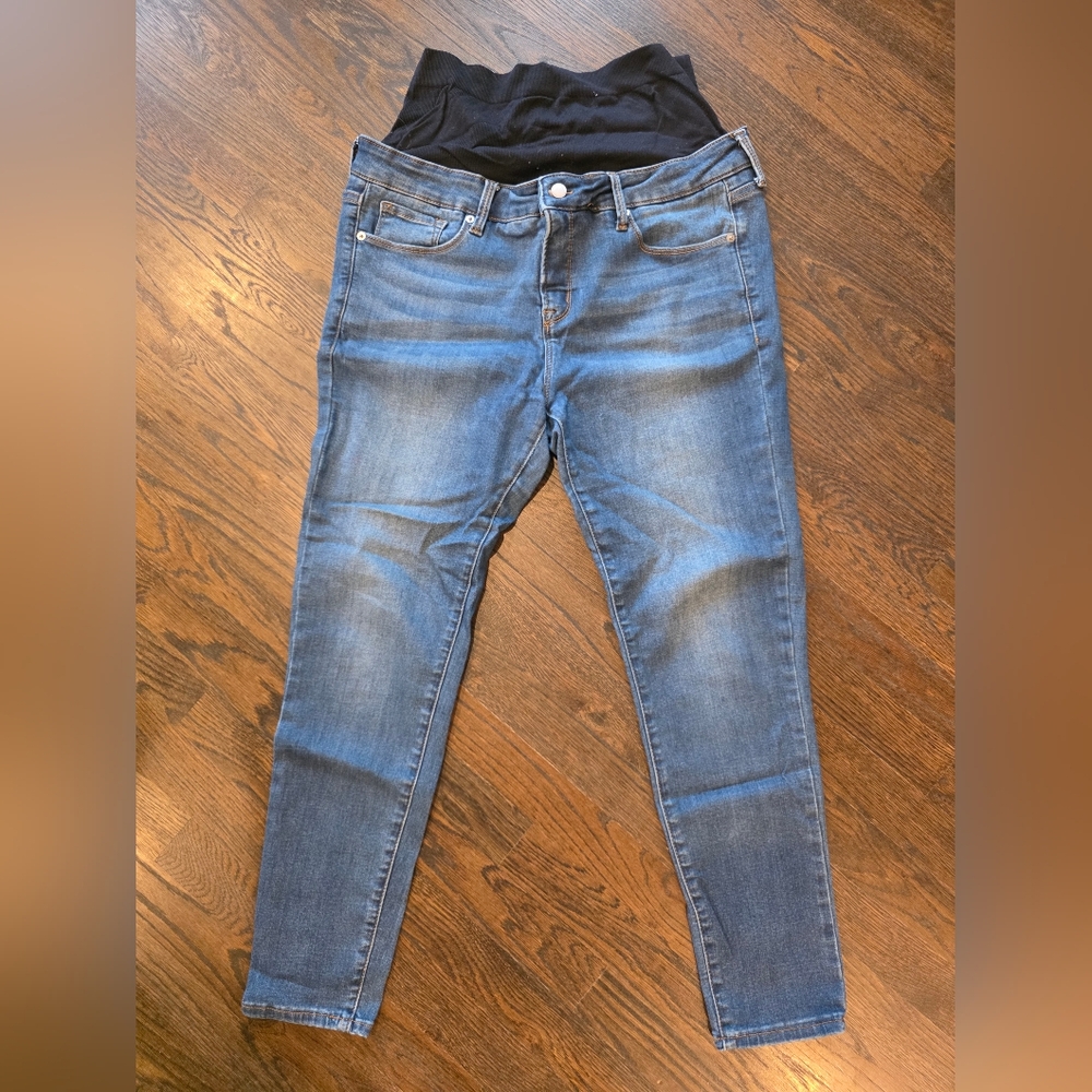 BLANQI Blue Maternity Jeggings
